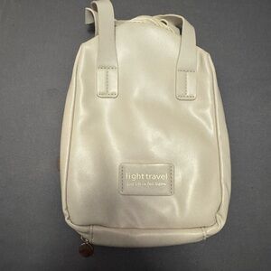 NEW Cream Travel Bag